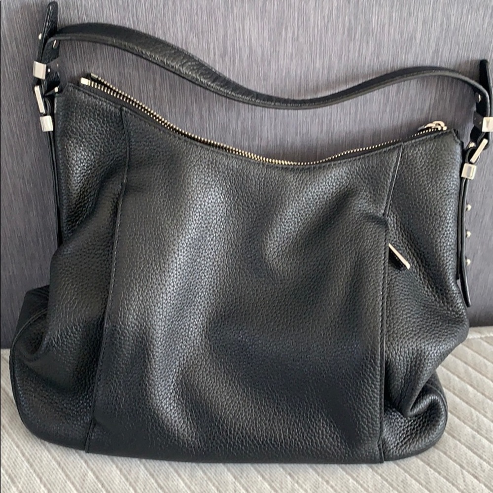 Michael Kors Leather Hobo Shoulder Bag.Current pictures added.